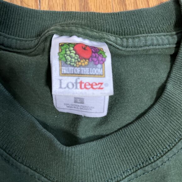 Fruit Of The Loom Lofteez St Patricks Day Irish American Mens Lg Green T-Shirt - Picture 5 of 6